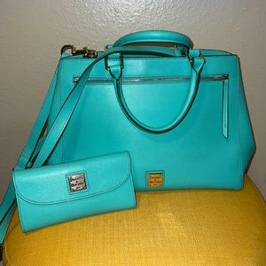 COPY - Teal Dooney & Bourke purse & wallet perfect condition.